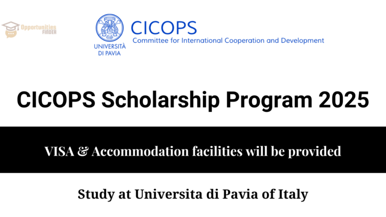 CICOPS Scholarship Program 2025 in Italy