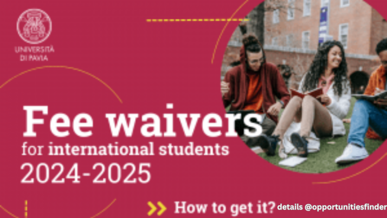 University of Pavia Tuition Fee Waiver Scholarship Program| Study in Italy