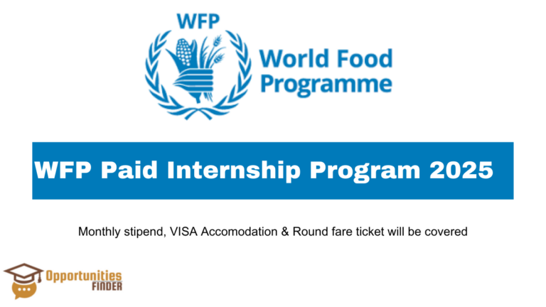 WFP Paid Internship Program 2025