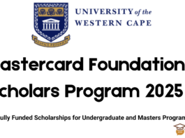 Mastercard Foundation Scholars Program 2025