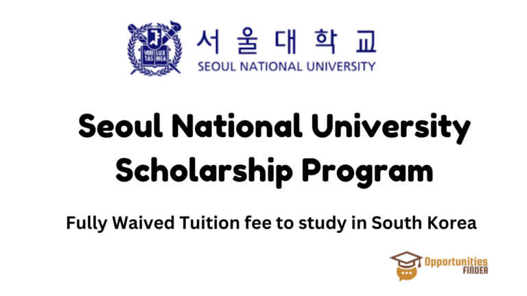 Seoul National University Scholarship Program