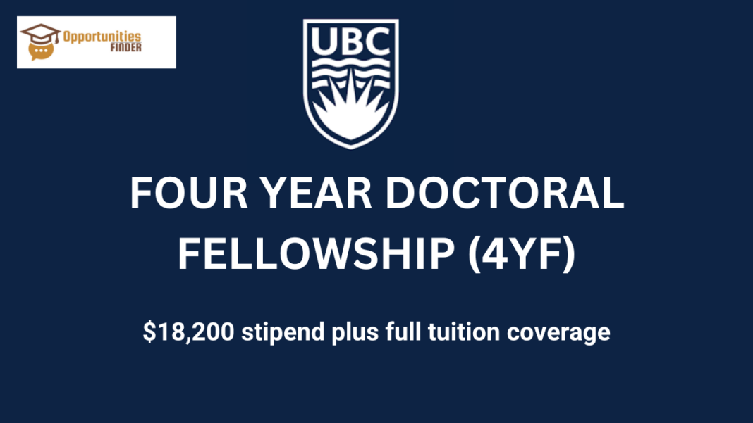 University of British Columbia Fellowship Program