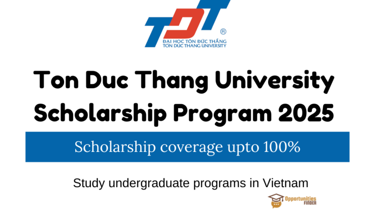 Ton Duc Thang University Fully Funded Scholarship Program| Study in Vietnam