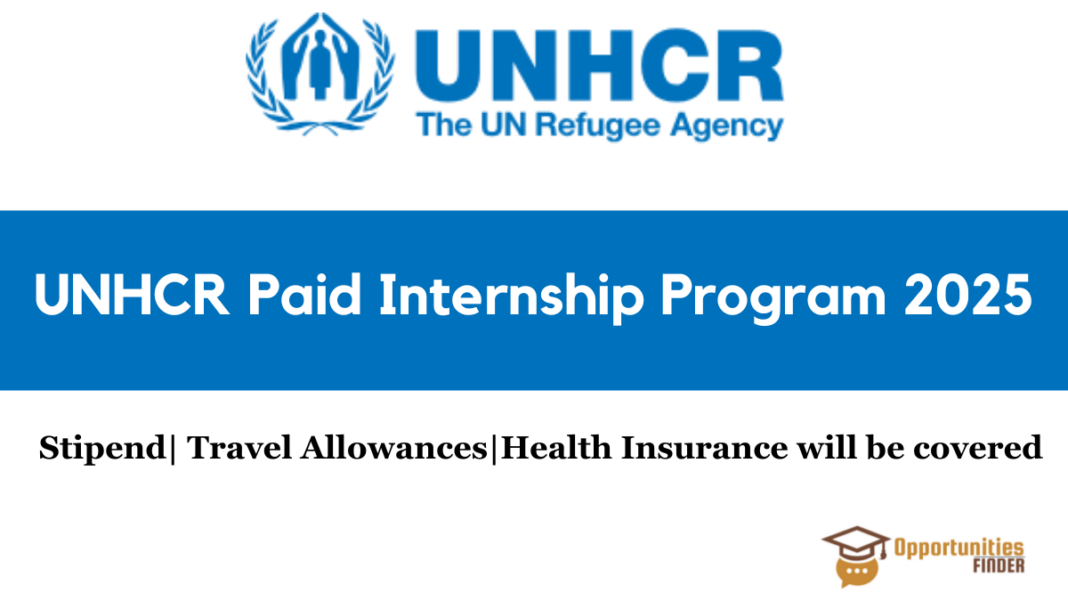 UNHCR Paid Internship Program