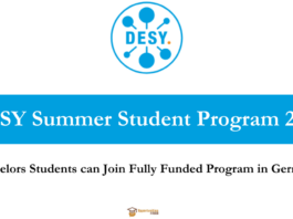 Desy Summer Student Program 2025