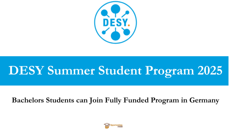 DESY Summer Student Program 2025 in Germany